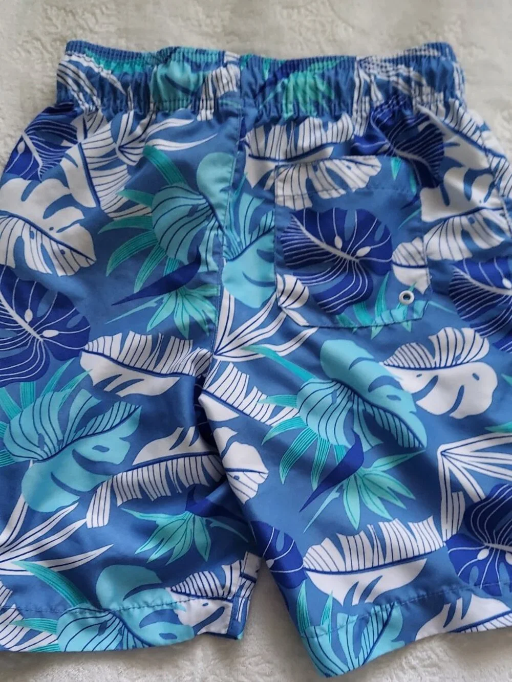 Boys Rashguard and Swim Trunks Large